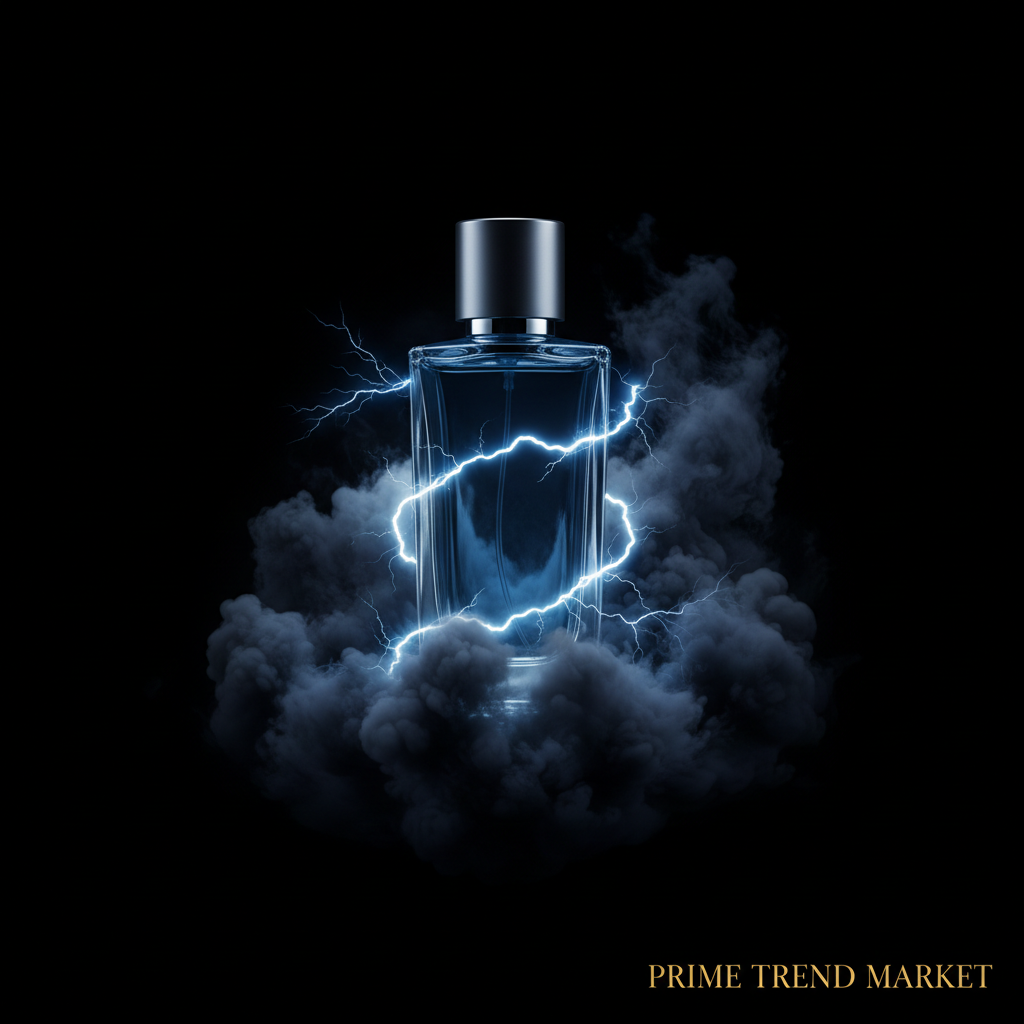 Men's Niche Long-Lasting Fragrance Perfume — Bold Black & Electric Blue for Him — Prime Trend Market