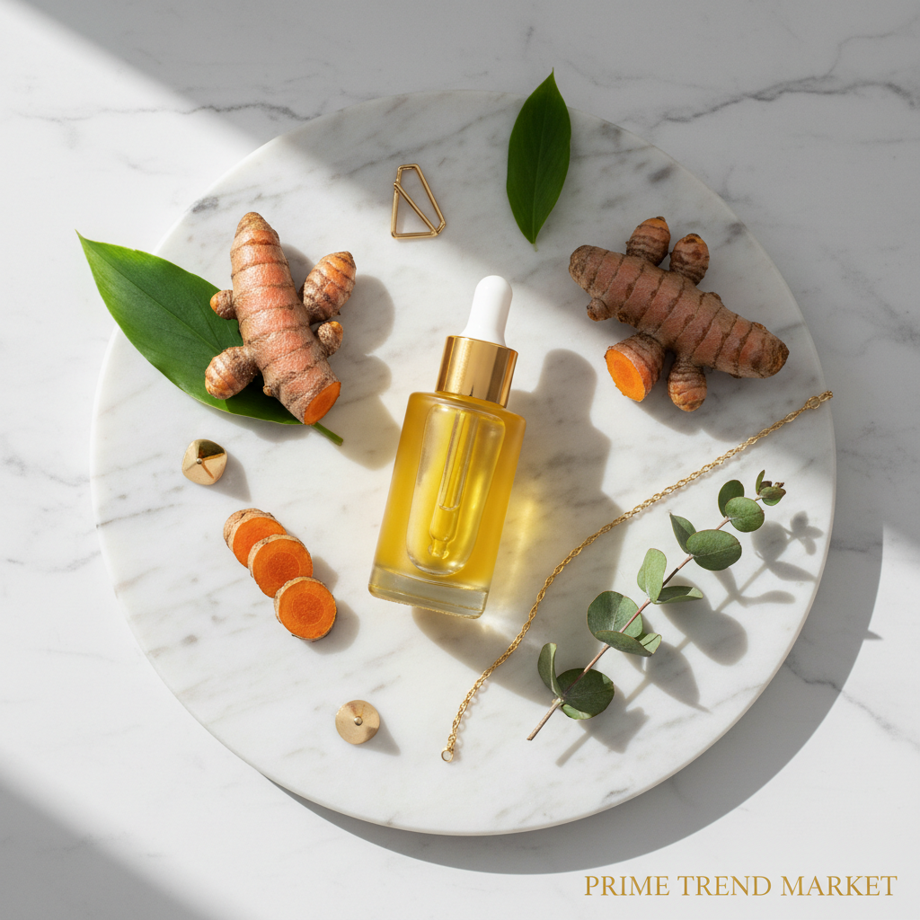 Turmeric Oil Dark Spot Corrector Serum — 30ml | Anti-Aging & Brightening for Face & Body — Prime Trend Market