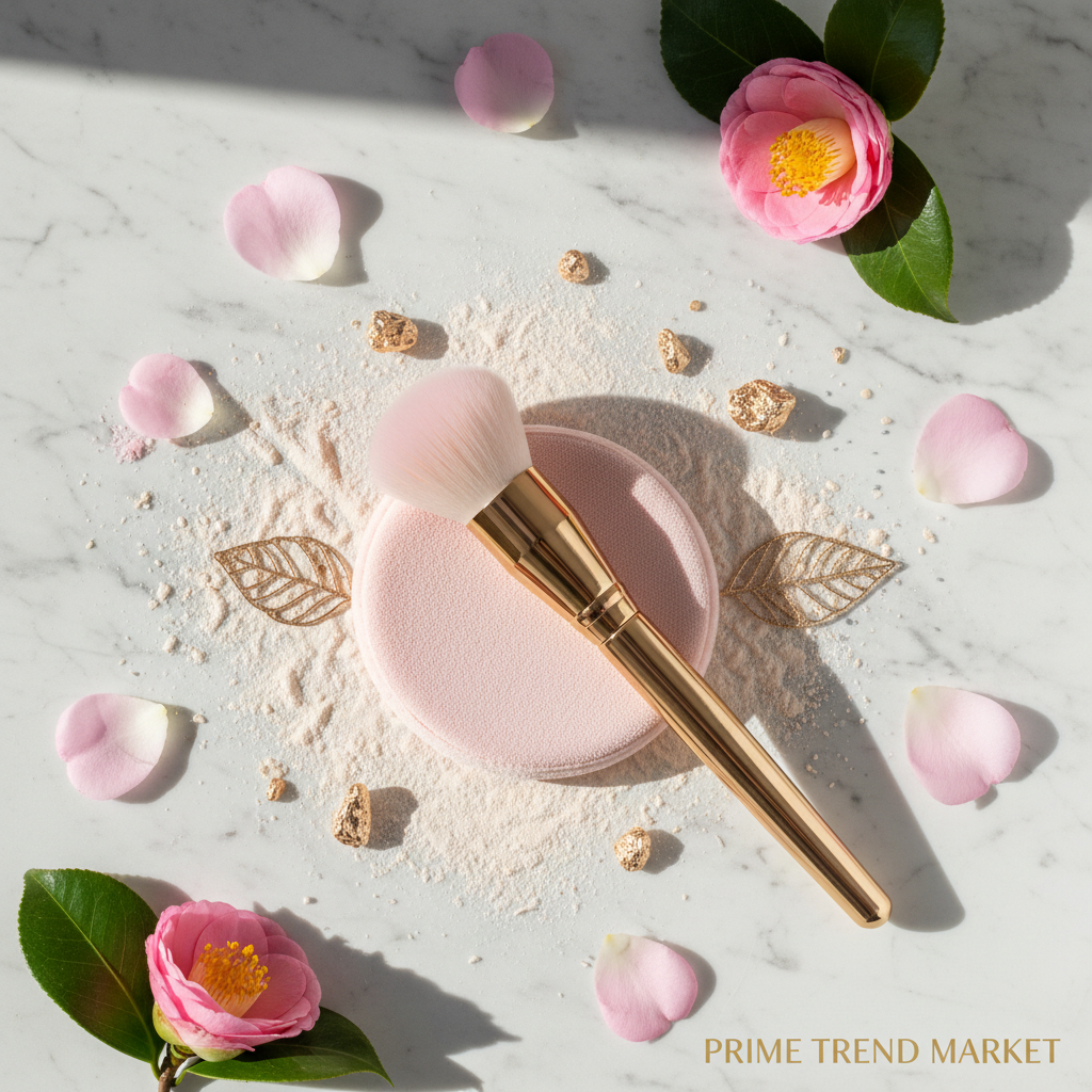 Foundation Brush BB Cream Makeup Brushes Loose Powder Brush Flat Kit — Prime Trend Market