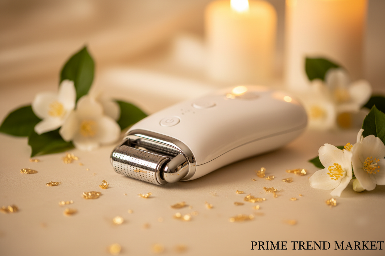 Luxury Iontophoresis Facial Beauty Device — Ion + Vibration + Heat Skin Radiance & Renewal — Eliza & Tuan