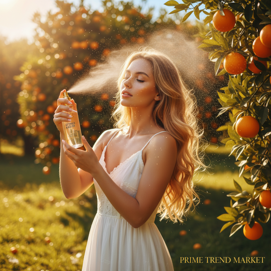 EELHOE Tangerine Body & Hair Fragrance Mist — Long-Lasting Citrus Perfume Spray for Women — Prime Trend Market