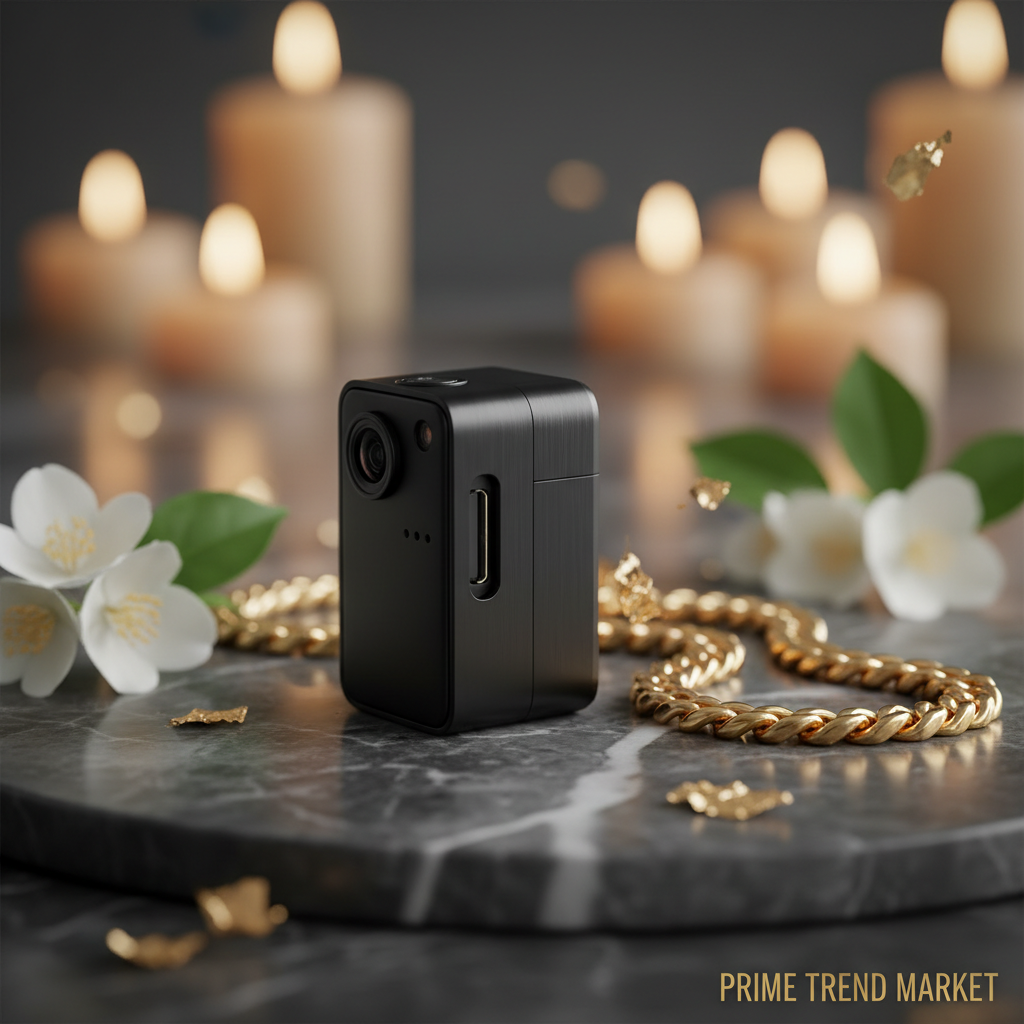 NeckShot™ HD Necklace Camera — Wearable Campus Cam in 15+ Styles with Optional Memory Card — Prime Trend Market