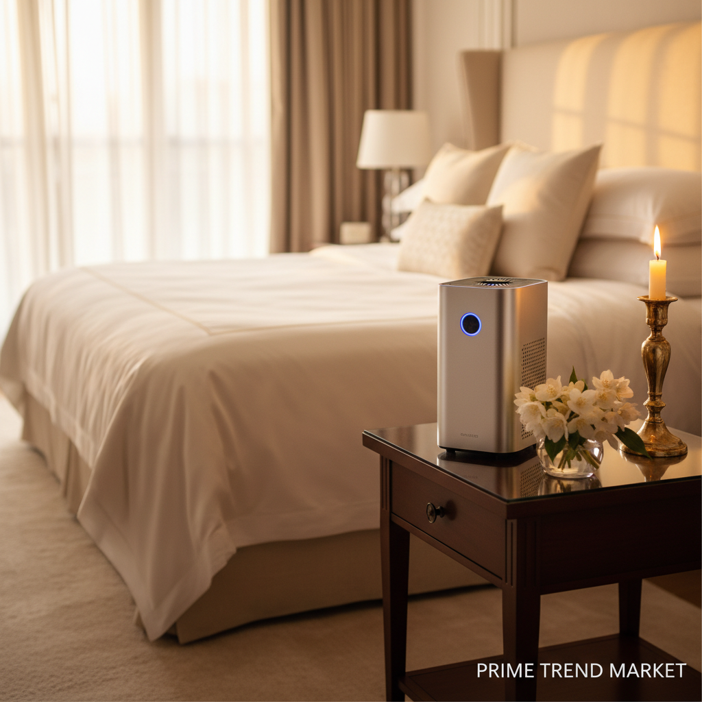 Mini Desktop Air Purifier — True HEPA Filter, PM2.5, Home & Office — Prime Trend Market