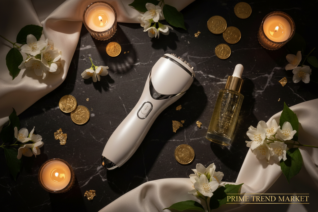 GlowWand™ RF EMS Skin Rejuvenation Face Wand — 7-in-1 Anti-Aging Beauty Device — Eliza & Tuan