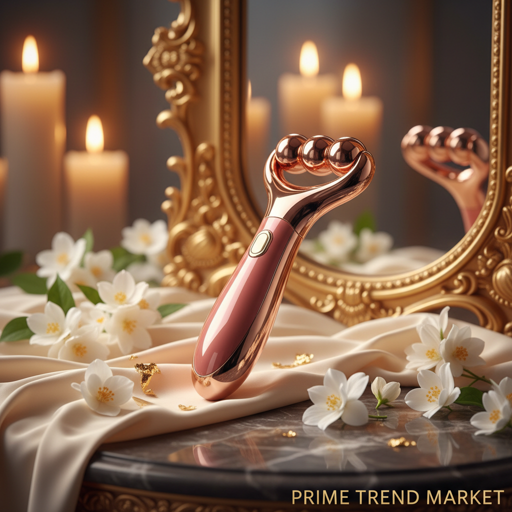 Luxury USB Rechargeable Electric Face-Lift Roller — Anti-Aging Skin Firming Beauty Device — Prime Trend Market