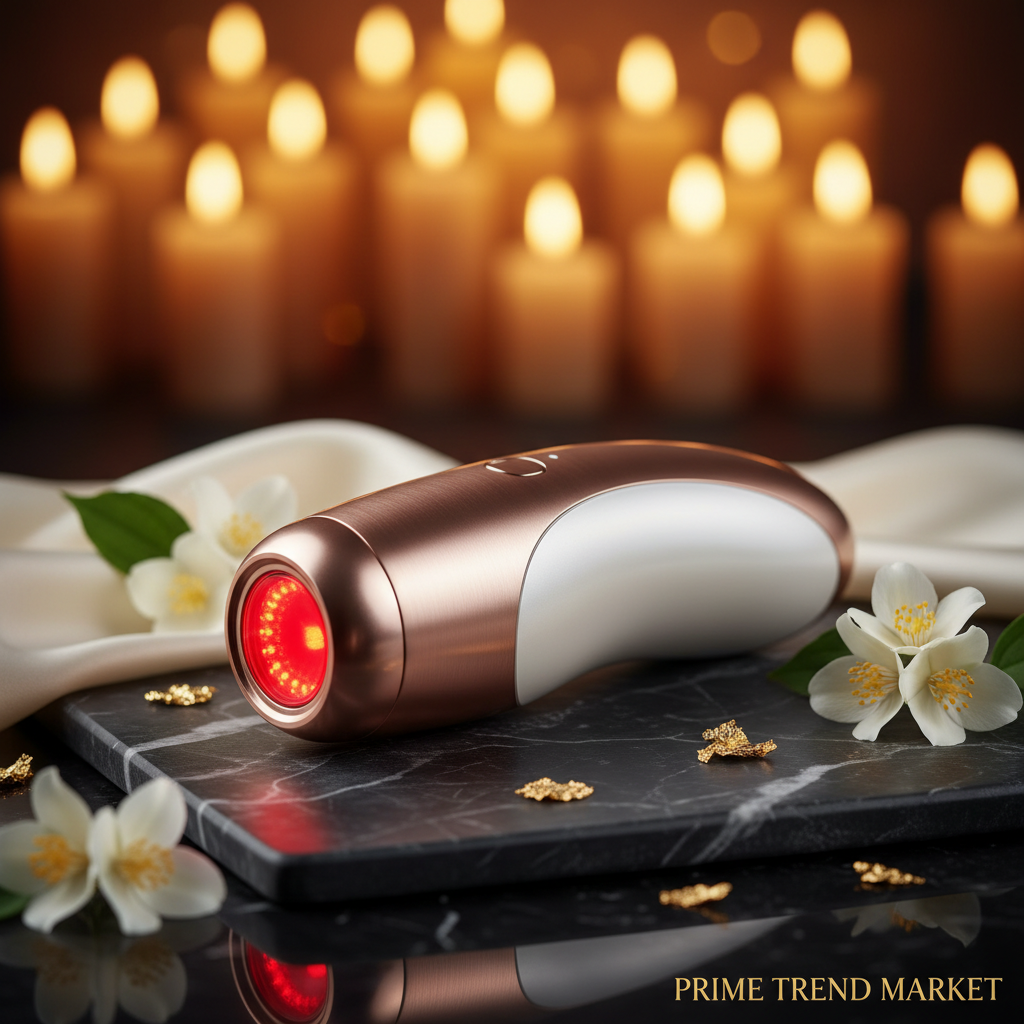 Luxury Collagen Gun EMS Red Light Beauty Device — 3-in-1 Portable Skin Rejuvenation & Anti-Aging Tool — Eliza & Tuan