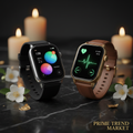 His & Hers Watch Bundle | Full Touch Smartwatch + ZD5UM AI Smart Watch — Prime Trend Market