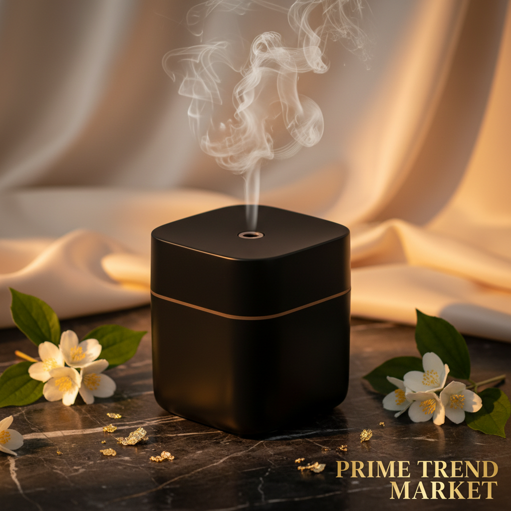 Luxury Smart Ultrasonic Aroma Diffuser & Humidifier — Nano Atomization, Bluetooth & WiFi, Aromatherapy Fragrance Machine — Prime Trend Market