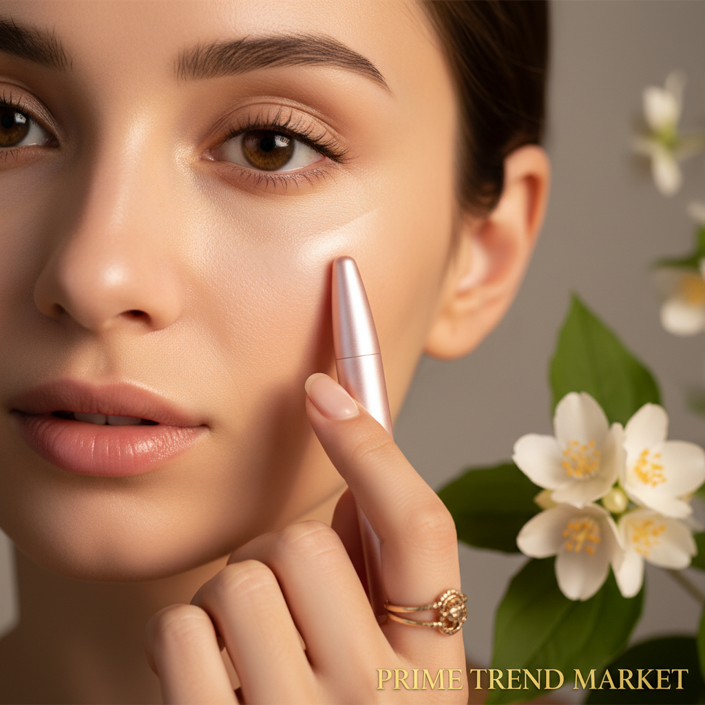Luxury Eye Ion Therapy Pen — Ionic Microcurrent Eye Massager for Dark Circles, Puffiness & Fine Lines — Prime Trend Market