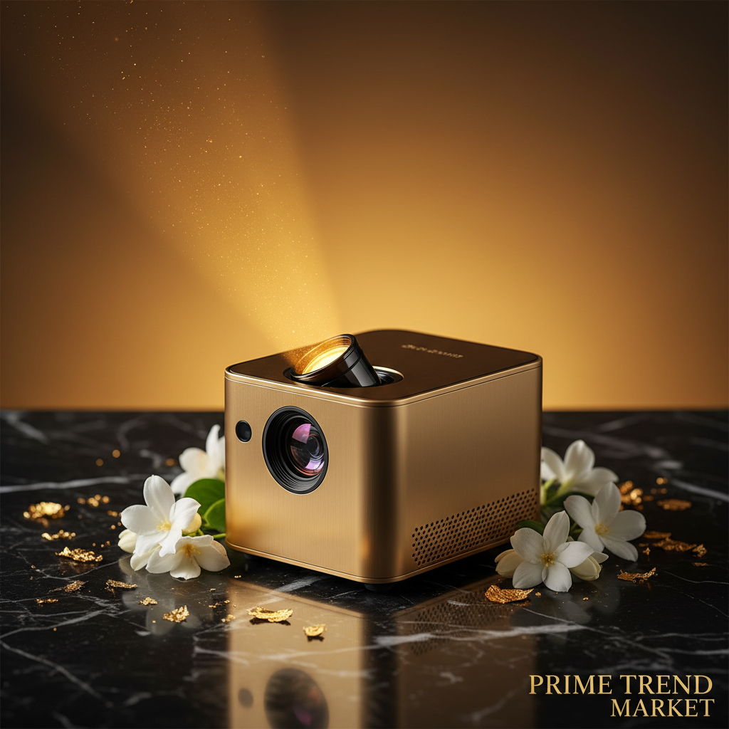 JHT400 Smart Mini Projector — WiFi Wireless, 30,000Hr LED, HDMI, Home & Travel — Prime Trend Market