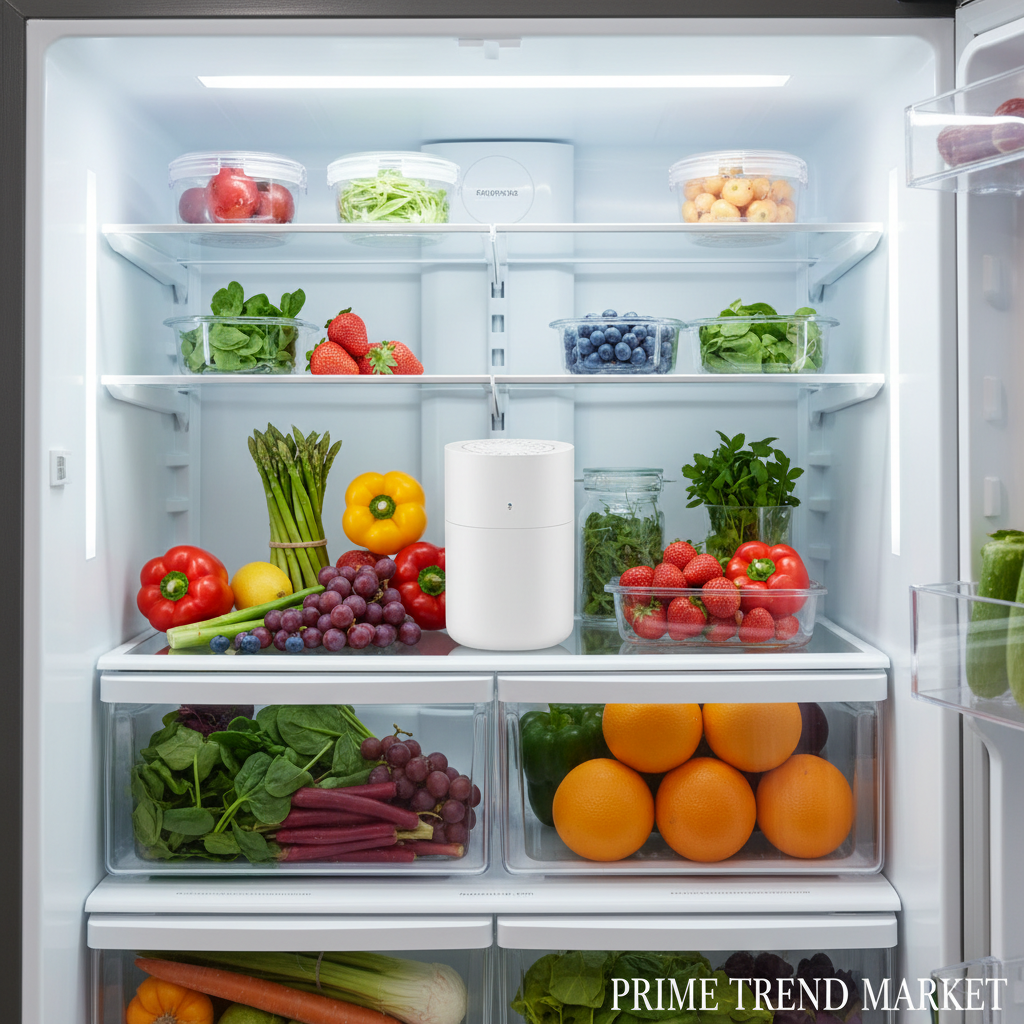 Ozone & Negative Ion Refrigerator Deodorizer Purifier — USB Powered — Prime Trend Market