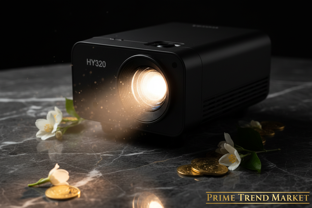 CinemaVision™ HY320 Mini Projector — 720P Android Smart Home Theater — Prime Trend Market