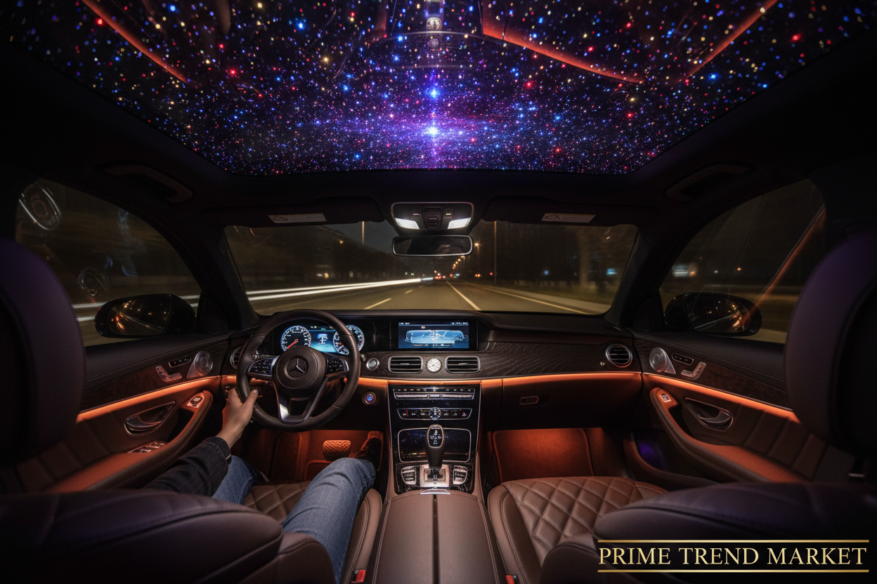 StarDrive™ USB Car Star Light — Ambient Interior Starry Sky Atmosphere Lamp — Prime Trend Market