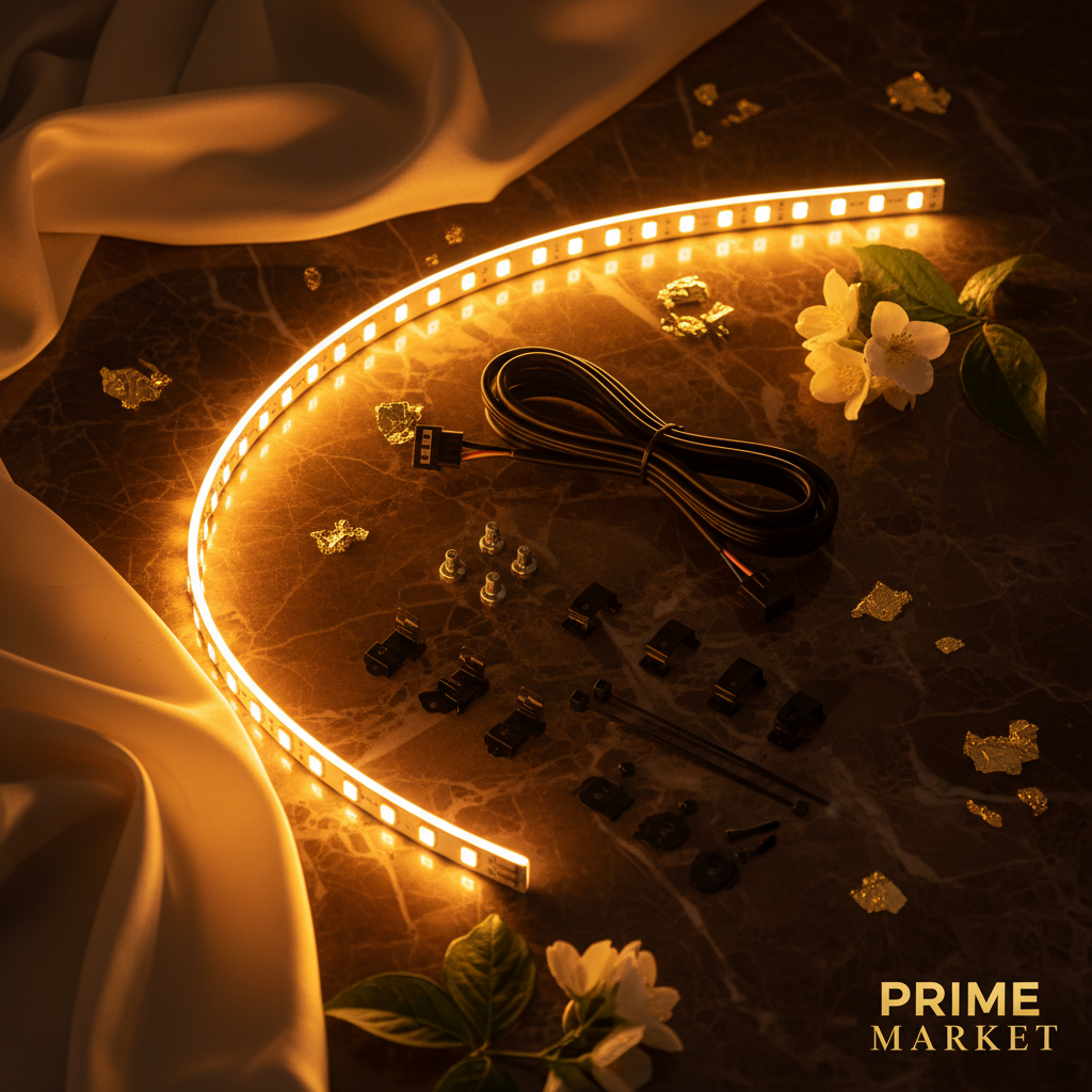Universal 12V Car LED Hood Light Strip – 59in Dynamic Daytime Running Light | White DRL — Prime Trend Market