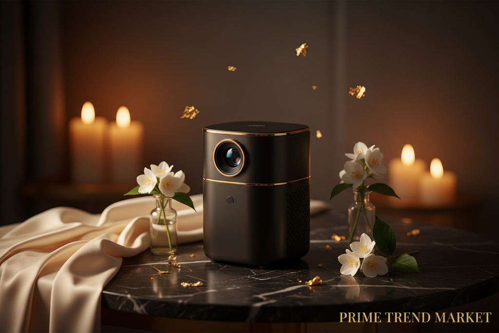 Portable WiFi Mini Projector — Wireless Screen Mirroring & Smart Projection — Prime Trend Market