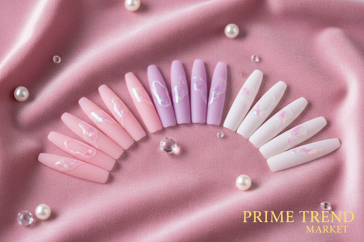 Frosted Waterproof Ballet Press-On Nails — Matte Wearable Fake Nails | 3 Colors — Prime Trend Market