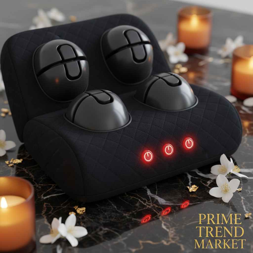 Luxury Smart Massage Cushion with Heat — 3 Speed Neck, Back & Shoulder Massager for Home, Office & Car — Eliza & Tuan