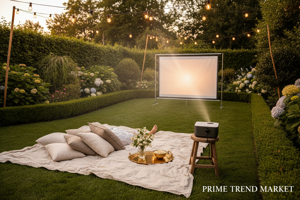 Portable WiFi Mini Projector — Wireless Screen Mirroring & Smart Projection — Prime Trend Market