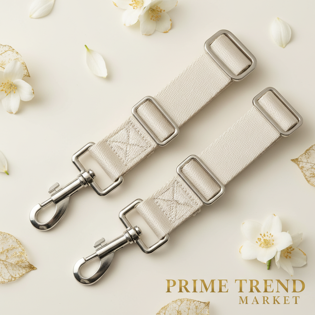 Premium 2-Pack Pet Car Safety Seat Belt — Adjustable Harness Leash for Dogs & Cats — Prime Trend Market