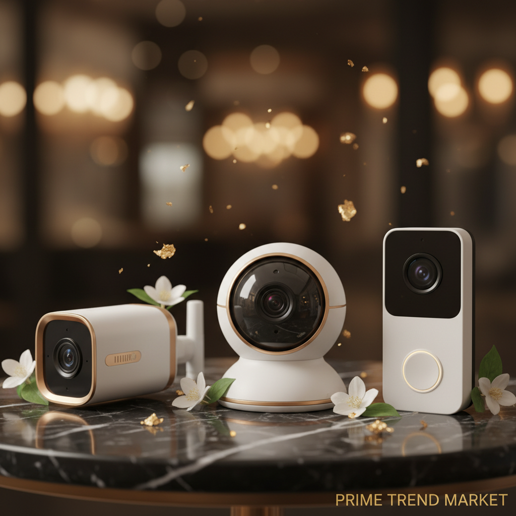 Smart Home Security Bundle | Indoor Camera + Outdoor Camera + Video Doorbell — Prime Trend Market