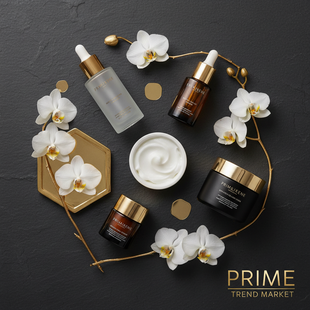 Complete Skincare Ritual Set — Cleanser + Toner + Serum + Eye Cream + Moisturizer — Prime Trend Market