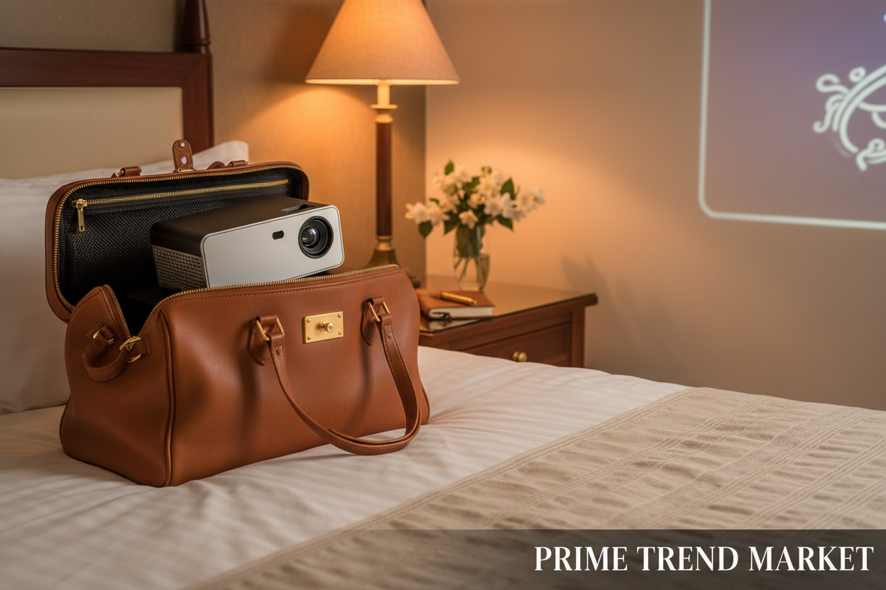 Portable WiFi Mini Projector — Wireless Screen Mirroring & Smart Projection — Prime Trend Market