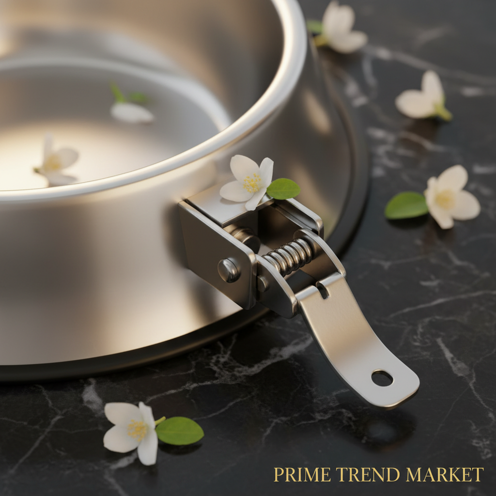 Stainless Steel Hanging Pet Bowl — Detachable Crate Food & Water Bowl for Dogs, Cats & Small Pets — Prime Trend Market