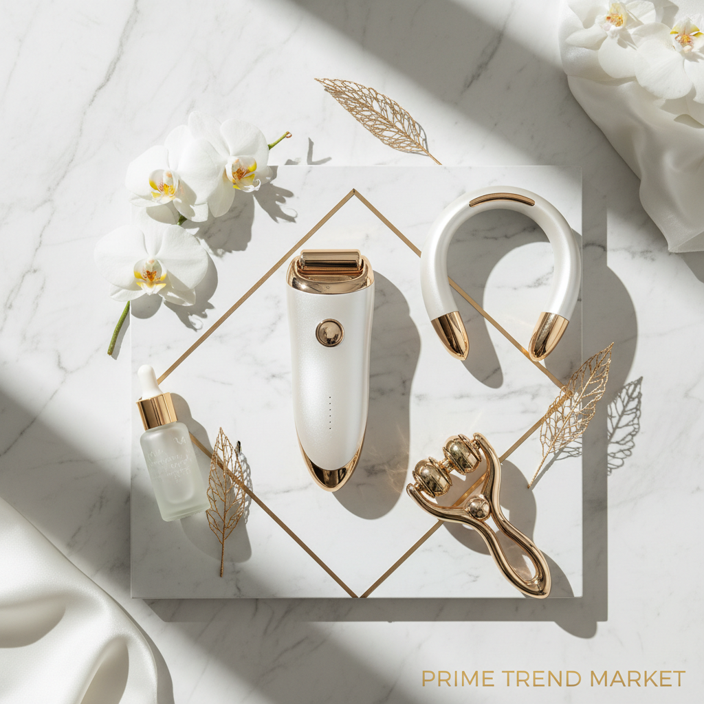 Face + Neck Sculpting Bundle — V-Face Sculpting Device + Neck Lifting Instrument + 3D Roller — Prime Trend Market
