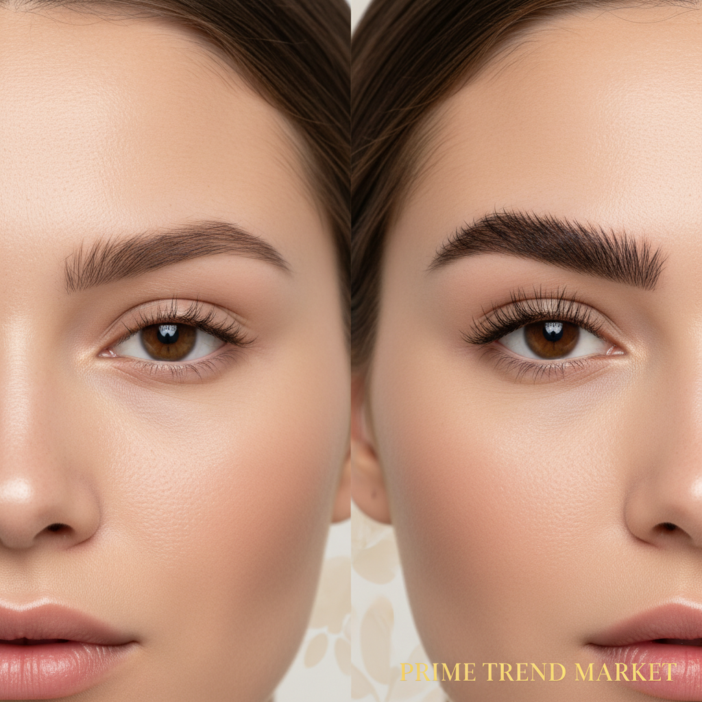 Eyebrow Growth Serum – Natural Oil Brow Repair & Moisturizing Treatment | Thicker, Fuller, Darker Brows — Prime Trend Market