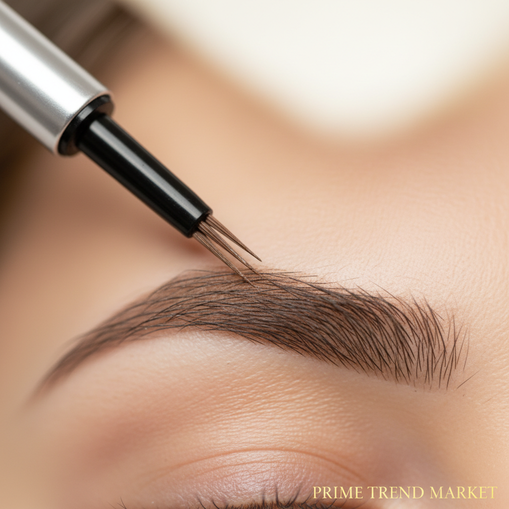 2-in-1 Microblading Eyebrow Pen — Waterproof, Dual-Ended, 3 Shades — Prime Trend Market