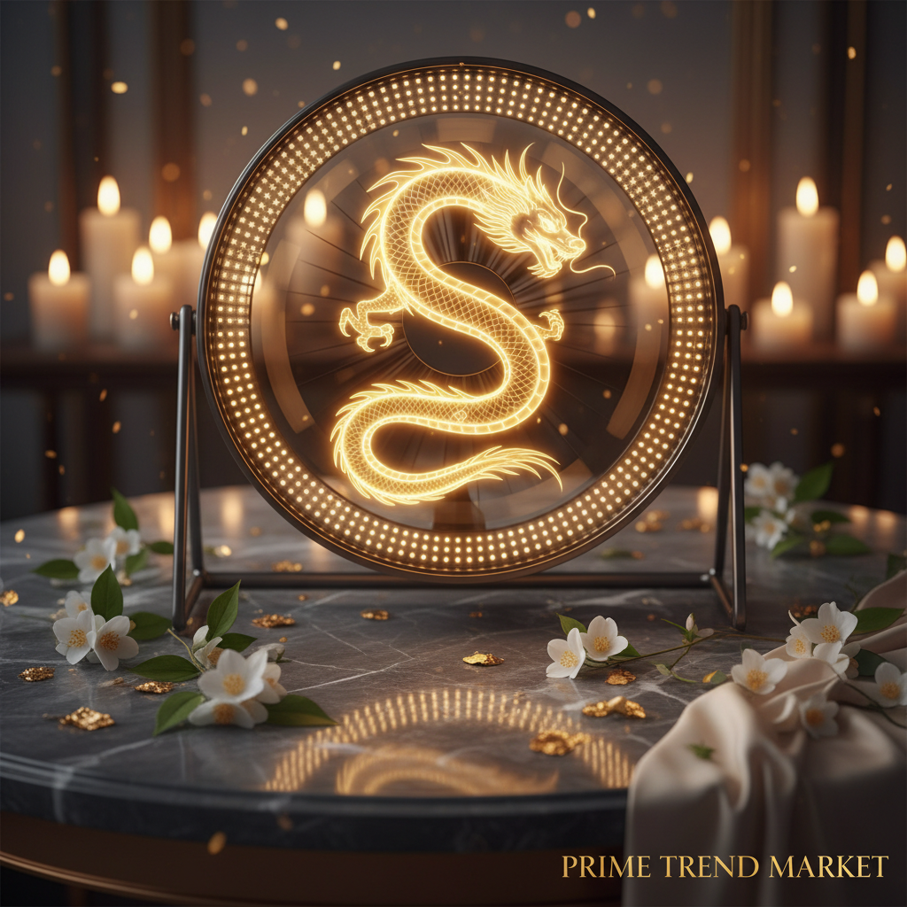 3D Holographic Projection Fan Display — Large Format WiFi LED Advertising Screen — Prime Trend Market
