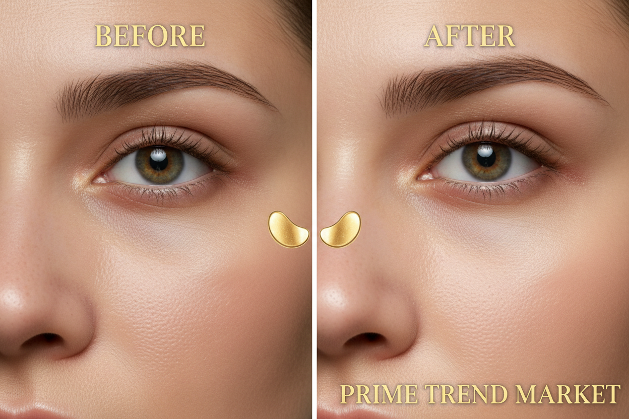Jaysuing 24K Gold Eye Mask — Fades Dark Circles, Fine Lines & Puffiness — Prime Trend Market