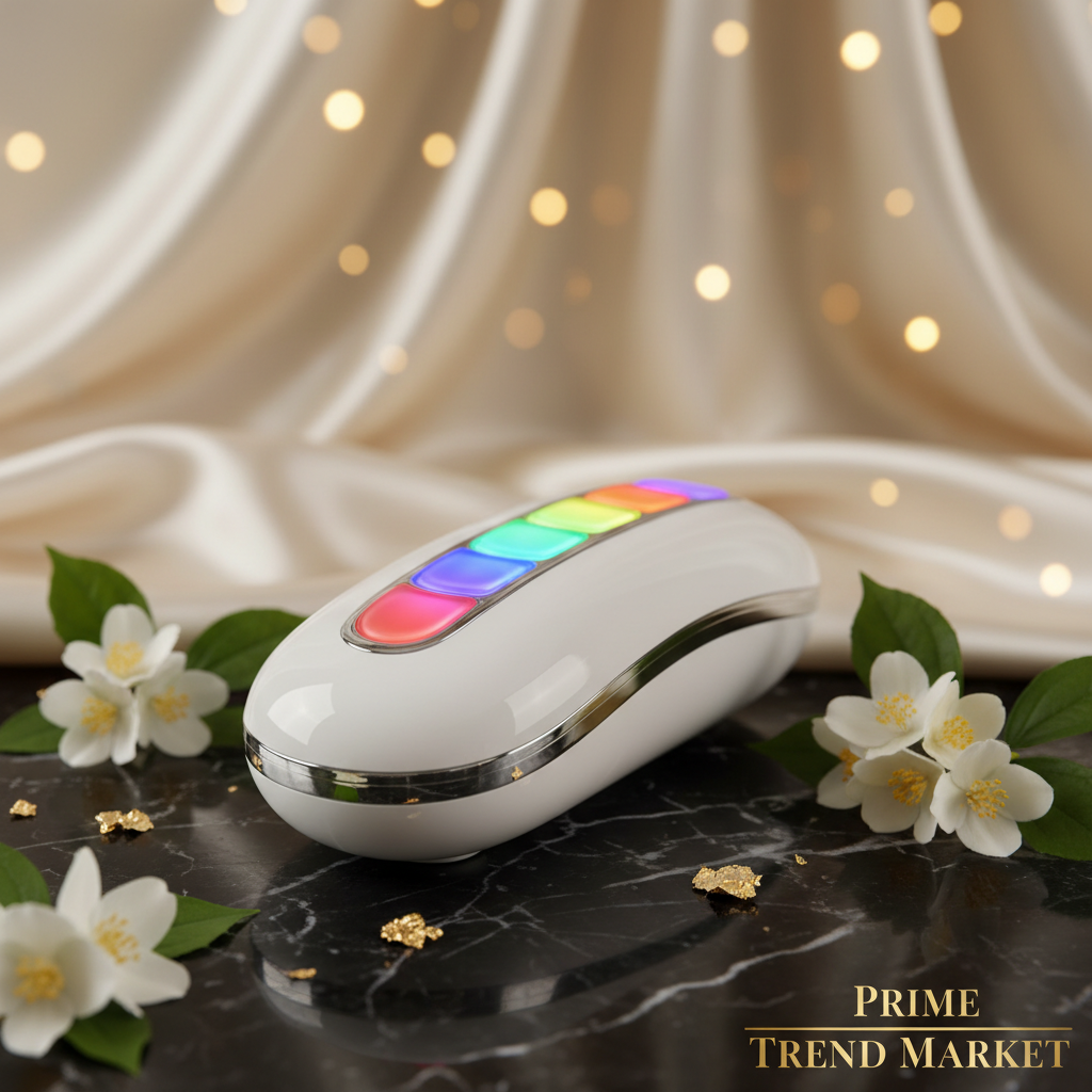 LumiSkin™ 7-in-1 LED Ultrasonic EMS Iontophoresis Beauty Device — Multi-Function Skin Rejuvenation — Prime Trend Market