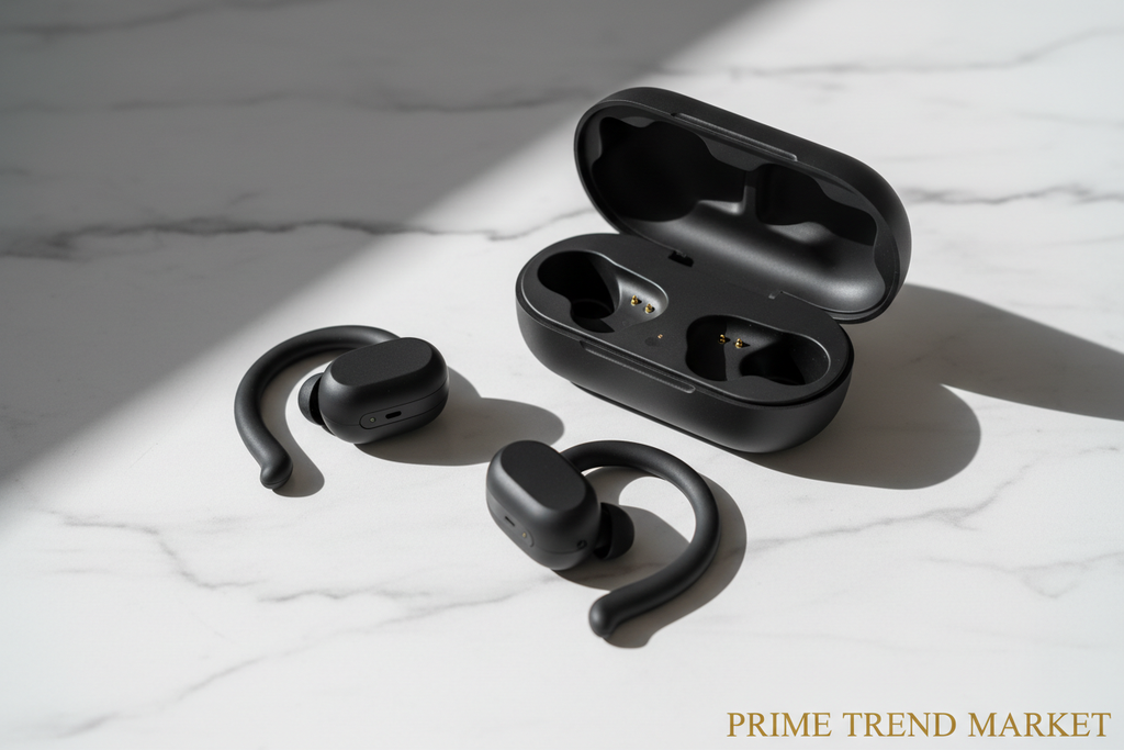 Open Ear Sport Bluetooth Headphones | Wireless | Ear Hooks | Built-in Mic | Running & Fitness — Prime Trend Market