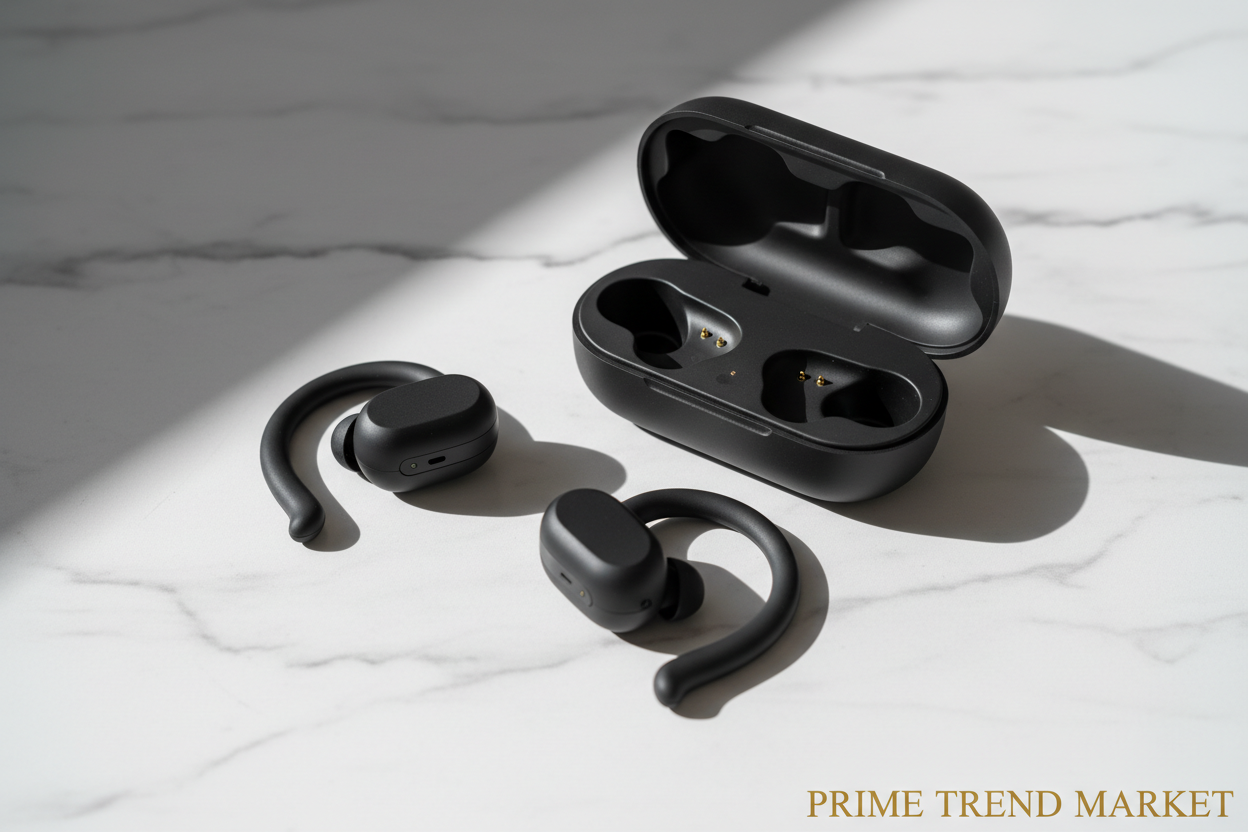 Open Ear Sport Bluetooth Headphones | Wireless | Ear Hooks | Built-in Mic | Running & Fitness — Prime Trend Market