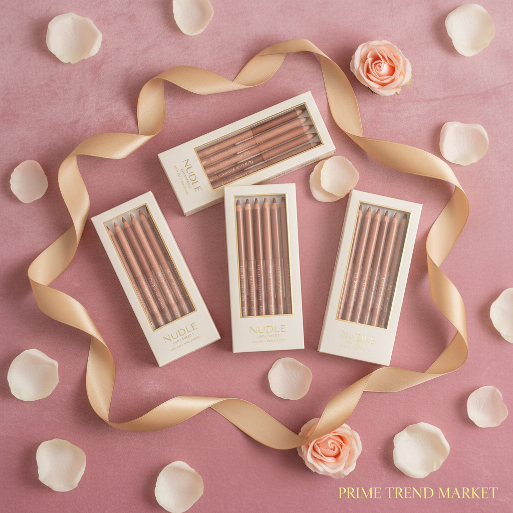 PHOFAY Nude Lipliner Kit — 12 Shades, Long-Lasting Matte Lip Liner Set — Prime Trend Market