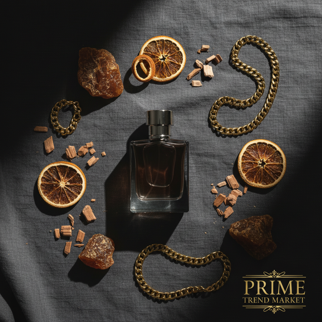 Chained Eau de Cologne for Men — Amber Wood & Woody Citrus | Long-Lasting | 3.4 fl oz (100ml) — Prime Trend Market