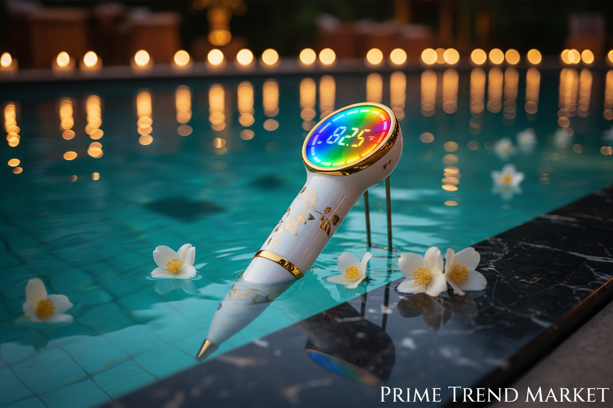 Luxury LED Pool & Bathtub Thermometer – Cordless Digital Water Temperature Gauge — Prime Trend Market