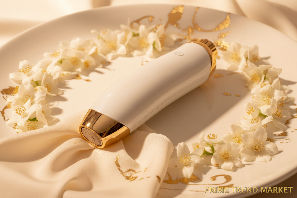 Luxury Facial Beauty Instrument — Sonic Vibration & Negative Ion Skin Rejuvenation Device — Prime Trend Market