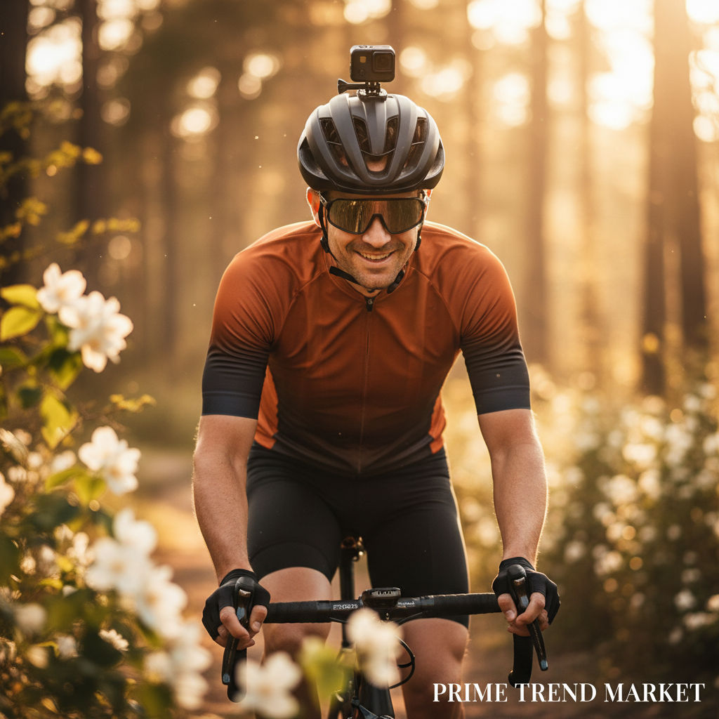 RideShot™ HD Sports Action Camera — Outdoor Riding Cam in Black & White with Optional Memory Card — Prime Trend Market