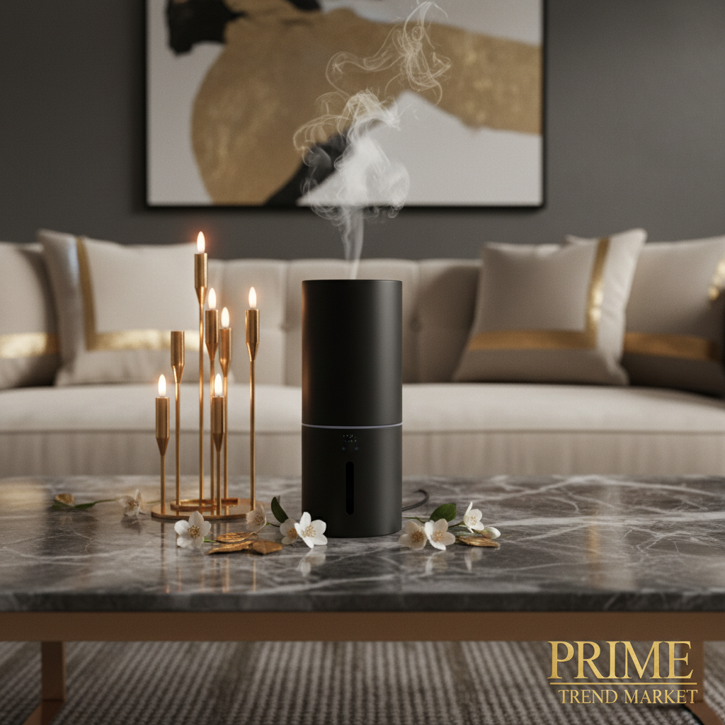 Luxury Hotel-Grade Aroma Diffuser | 100m² Remote Control Ultrasonic Essential Oil Diffuser — Prime Trend Market