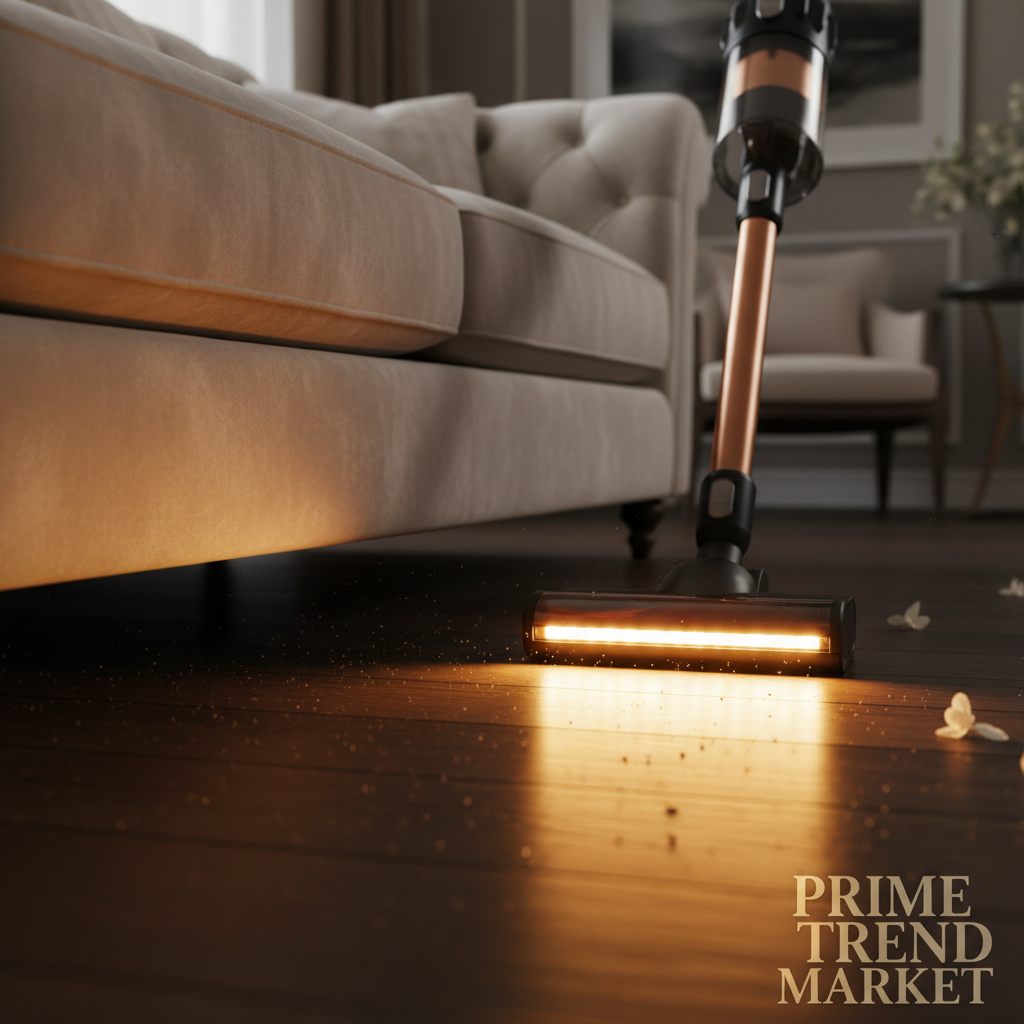 VacuElite™ Cordless 4-in-1 Stick Vacuum & Mop — 12000Pa, LED Light, 180° Foldable, 30-Min Runtime — Eliza & Tuan
