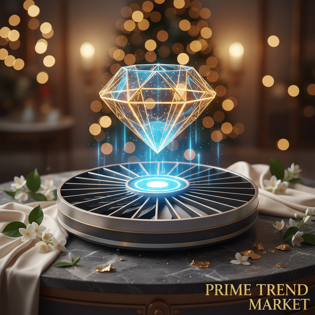3D Holographic Projection Fan Display — Large Format WiFi LED Advertising Screen — Prime Trend Market