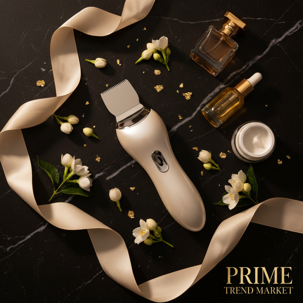 Luxury Ultrasonic Facial Peeling & Firming Beauty Device — Deep Cleanse, Skin Tightening & Rejuvenation Tool — Eliza & Tuan