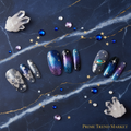 Celestial Nail Art Bundle — Diamond Butterfly + Ombre Galaxy + Planet Diamond Star Press-Ons — Prime Trend Market