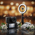 Vlogger Starter Kit | 4K Vlogging Camera + Selfie Stick Tripod + Magnetic Power Bank — Prime Trend Market