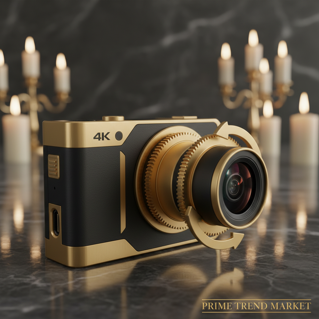 270° Rotating 4K Pocket Vlogging Camera — Sports & Travel Creator — Prime Trend Market