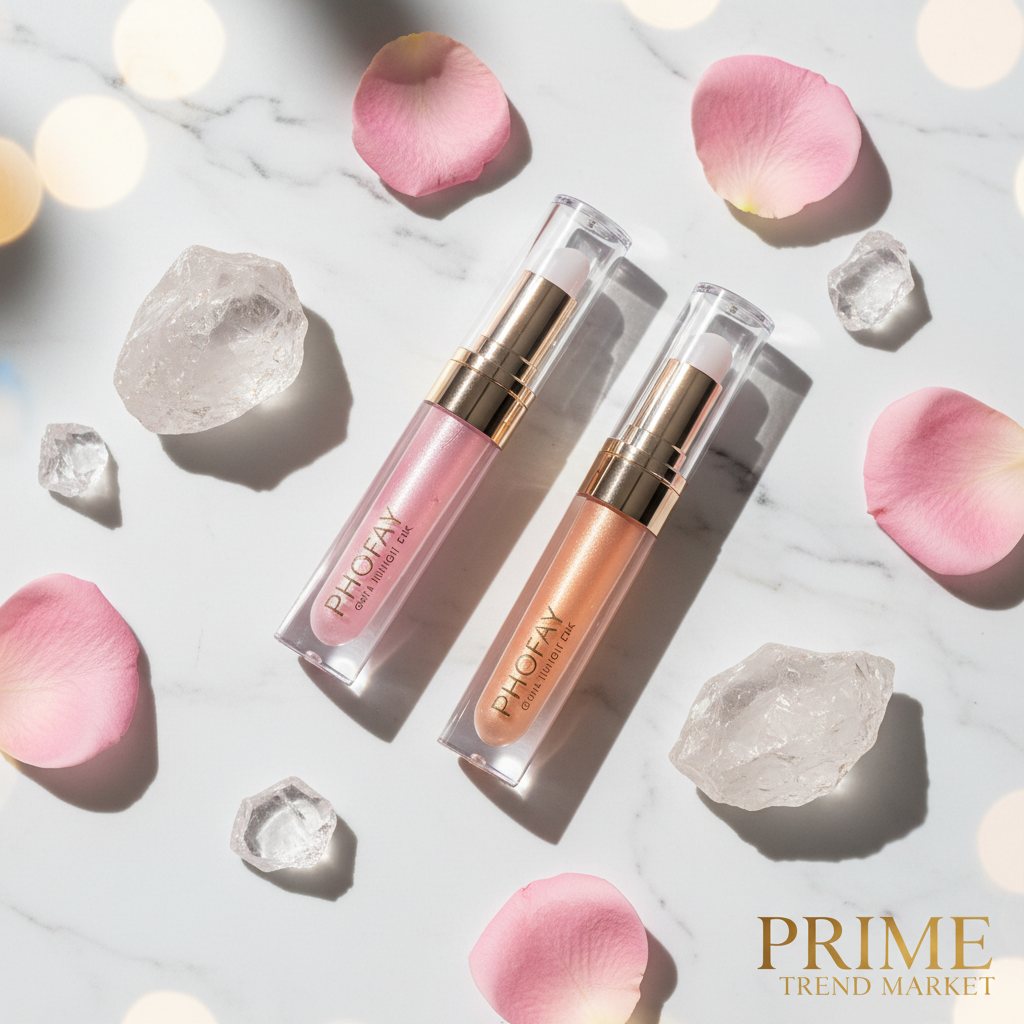 PHOFAY Crystal Jelly Highlight Stick — Dewy Glass Skin Glow — Prime Trend Market