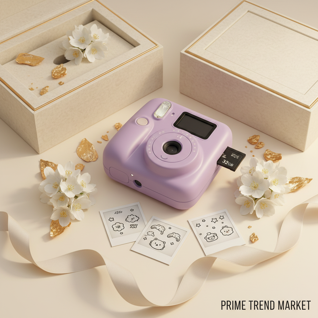PrintSnap™ Kids Instant Thermal Printing Camera — HD Dual Lens Polaroid-Style Camera for Children — Prime Trend Market