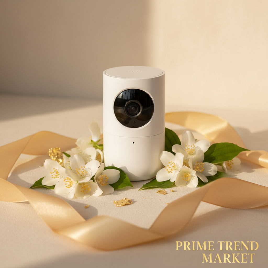 Luxury GuardView 1080P HD WiFi Mini Camera — Night Vision Home & Pet Monitor — Prime Trend Market
